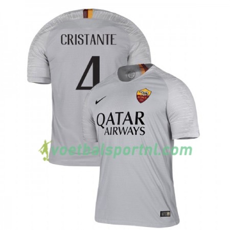 AS Roma Cristante 4 Uit Shirt 2018-19